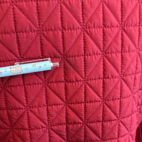Vince Camuto Red Quilted Puffer Jacket - Picture 5 of 16